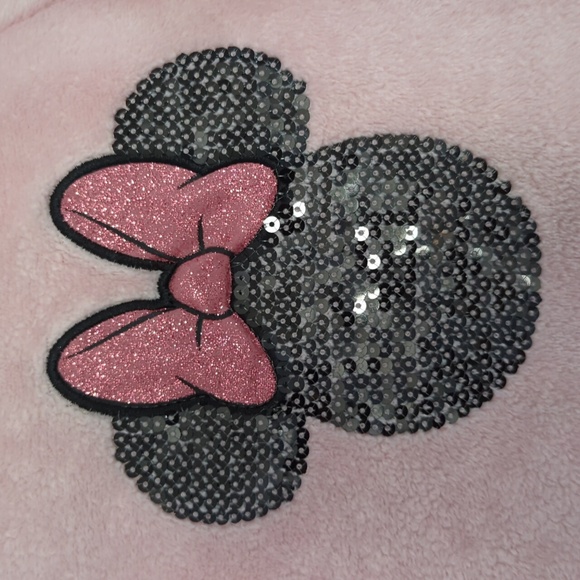 Disney Jr Minnie Plush Sequin  Pullover Top 24 months - Picture 2 of 3